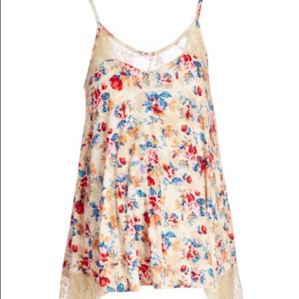 Chris & Carol Floral Tank
